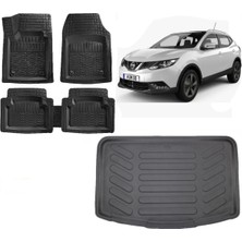 Team Car Nissan Qashqai 2014 (Visia) Model 3D Bagaj Havuzu+3d Havuzlu Paspas