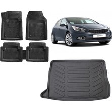 Team Car Kia Ceed 2008 Model 3D Bagaj Havuzu+3d Havuzlu Paspas