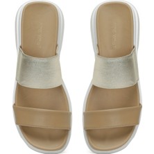 Nine West Gagas 3fx Camel Kadın Terlik