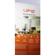 Ufo 3500 W Akım Korumalı Anahtarlı Kablolu 1.5 mt Üçlü Grup Priz Siyah