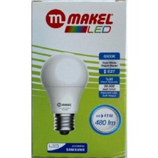 Makel 5W LED Ampul 6500K Beyaz Işık