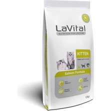 La Vital  Kitten Somonlu Yavru Kedi Maması 12 kg