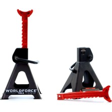 Worldforce Tools 3 Ton 4 Ayaklı Kriko Standı Araba Araç Sehpası 2 Adet