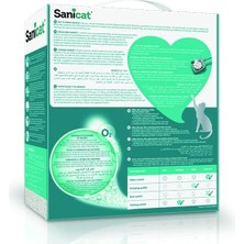 Sanicat Active White Süper Topaklanan Kedi Kumu Lotus Çiçeği Kokulu 6 Lt