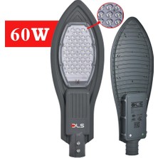 DLS 60W LED Yol Sokak Armatür Dls Park Bahçe Çevre Site Bina Dış Mekan Lamba Aydınlatma Ledli Sokak Armatürü