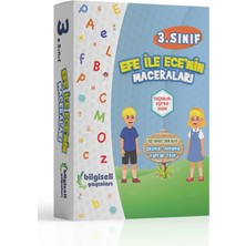 Mor Şemsiye Yayınları Efeile Ece'nin Maceraları 3. Sınıf Hikaye Seti 10 Kitap+Test Kitapçığı Değerler Eğitim Serisi