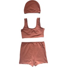 Mira Swim Kız Çocuk Şortlu Takım Mayo