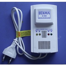 Sekma S-092 Doğalgaz Alarm Dedektörü Gaz Alarm Cihazı Lpg Alarm Uyandırıcı