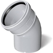 Fırat Grup Fırat 50*45 Dirsek Pvc Pimaş Açık Dirsek