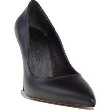 Dagoster DZA07-388460 Siyah Stiletto Topuklu Kadın Ayakkabı