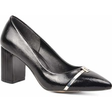 Pierre Cardin PC-51203 K.rugan Kadın Topuklu Ayakkabı - Siyah - 40