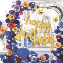 Çıtı Pıtı Store Çıtıpıtıstore Lüks Happy Bırthday Balon Seti