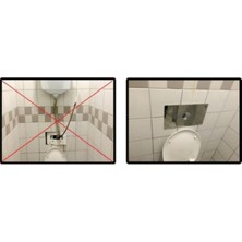 Tema Siamp Universal Gömme Rezervuar Değişim Kiti Parlak Krom 8cm