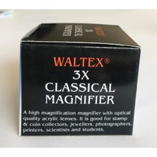 Waltex 3x Klasik Büyüteç - Lup - Magnifier