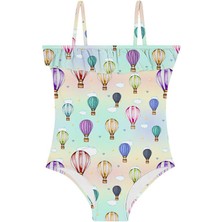 Slipstop Kız Çocuk Cappadocia Swimsuit Mayo