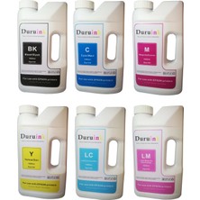 Duruınk Epson L810 673 Uyumlu Muadil Mürekkep Seti  6 Renk  6X1000ML