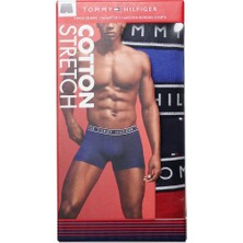 Tommy Hılfıger Cotton Stretch Erkek 3 Lü Boxer 09T4225-413