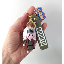 HD Marketim Anahtarlık Anime Naruto Jiraiya Silikon Anahtarlık