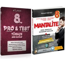 Bilfen Yayınları 8. Sınıf LGS Pro Test Türkçe Soru Bankası - Çanta 8 Sözel Mantık Muhakeme Mantalite