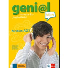 Klett 9783126052740 Genial Klick - Deutsch Jugendliche A2.1 Kursbuch