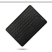 Alfa MEC Samsung Galaxy Tab S4 T830 T835 Uyumlu Bluetooth Klavye Touchpad Slim Kablosuz Wifi Q Klavye