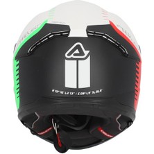 Acerbis Krapon 22-06 Kask Beyaz Yeşil