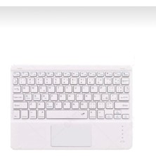 Alfa MEC Huawei Mediapad T3 10 9.6 Inç Uyumlu Bluetooth Klavye Touchpad Slim Kablosuz Wifi Q Klavye