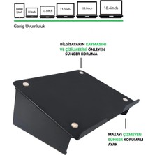 Newolexx Metal Laptop Standı Notebook Soğutucu Laptop Sehpası -Siyah