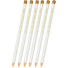 Artlantis Beyaz Kurşun Kalem 6 Adet Fatih Kurşun Kalem Beyaz Renkli Çizim Kalemi Gölgeleme Siyah Renkli Kağıtlar Için