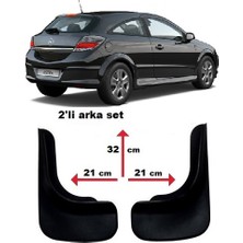 Günaks Tuning Günaks Opel Astra 2'li Set Oto Paçalık Çamurluk Tozluk