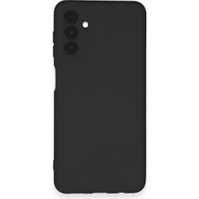 Happycase Samsung Galaxy A14 4g Kılıf Nano Içi Kadife  Silikon - Siyah