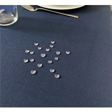 Zeren Home Sıvıya Dayanıklı Yuvarlak Dertsiz Masa Örtüsü