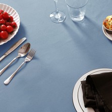 Zeren Home Sıvıya Dayanıklı Yuvarlak Dertsiz Masa Örtüsü