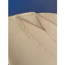 Zeren Home Sıvıya Dayanıklı Yuvarlak Dertsiz Masa Örtüsü