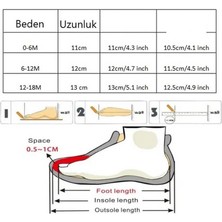 Çanta Yurdu Bebek Ilk Ayakkabım AY148 12-18 Ay 13 cm Patik