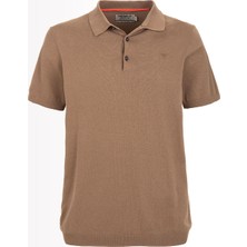 Fred Mello Polo Yaka Slim Fit Kahve Erkek Kazak FM23S07MACORTEZ