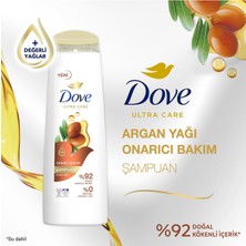 Dove Ultra Care Onarıcı Bakım Argan Yağı Şampuan 400 Ml X 3 Adet