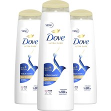 Dove Ultra Care Yoğun Onarıcı Şampuan 400 Ml X 3 Adet