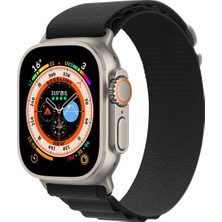 Newface Apple Watch 44MM Mountain Kordon - Siyah