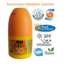 Sence  Bebekler ve Çocuklar Için Spf 50 Anında Üstün Korumalı Vegan Güneş Kremi Roll-On 50 ml