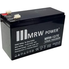 Mrw Power 12VOLT 7AMPER Akü 12V 7AH