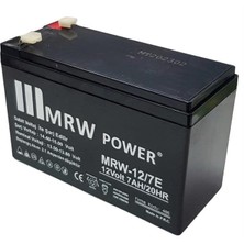 Mrw Power 12VOLT 7AMPER Akü 12V 7AH