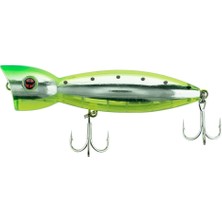 Fujın La-Nina Maket Balık Su Üstü Popper 10CM 24GR 179 Uv Green Sardine