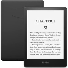 Amazon Kindle 6.8" Paperwhite 5 E Kitap Okuyucu 16 GB + Orijinal Kılıf Kumaş ve Şarj Adaptörü Reklamsız