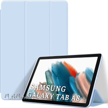 Alfa MEC Samsung Galaxy Tab A8 10.5 SM-X200 Kılıf Standlı Flip Smart Akıllı Kapak Uyku Modlu Tablet Kılıfı