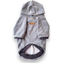 Luli Pet Basic Gri Kedi Köpek Sweatshirt