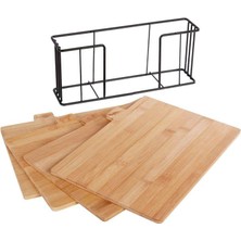 Via Gardenia Bambu 5 Parça Kesme Tahtası