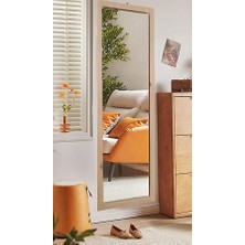 Mirrorss Ayna Mirrorss Doğal Ahşap Duvar Hol AYNA121X37 KRC002