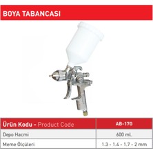 Sappower Ab 17G Üstten Depolu Boya Tabancası 1.4mm