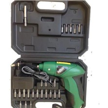 Attlas Eco Vd 24 24 Parça Çantalı Akülü Tornavida Seti Mini Matkap Attlas Eco Vd